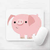 Niedliches Schwein mousepad (Mit Mouse)