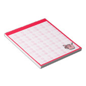 Niedliches Schwein Notizblock (angewinkelt)