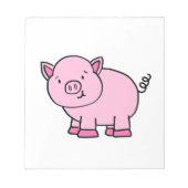 NIEDLICHES SCHWEIN NOTIZBLOCK (Vorderseite)