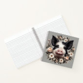 Niedliches Schwein Notizblock (Innenseite)