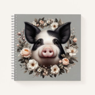 Niedliches Schwein Notizblock