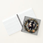 Niedliches Schwein Notizblock (Innenseite)