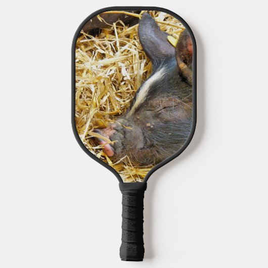NIEDLICHES SCHWEIN PICKLEBALL SCHLÄGER (Rückseite)