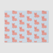 Niedliches Schwein Seidenpapier (Vorderseite)