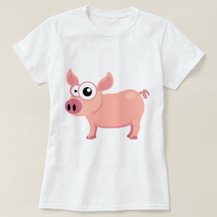 Niedliches Schwein T-Shirt