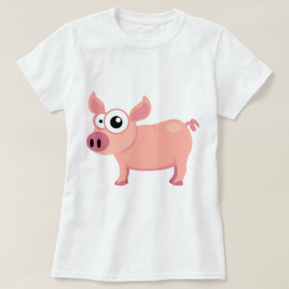 Niedliches Schwein T-Shirt