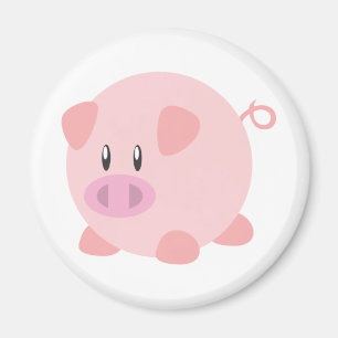 Niedliches Schwein-T-Shirt, Shirts, Magnet
