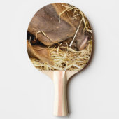 NIEDLICHES SCHWEIN TISCHTENNIS SCHLÄGER (Rückseite)