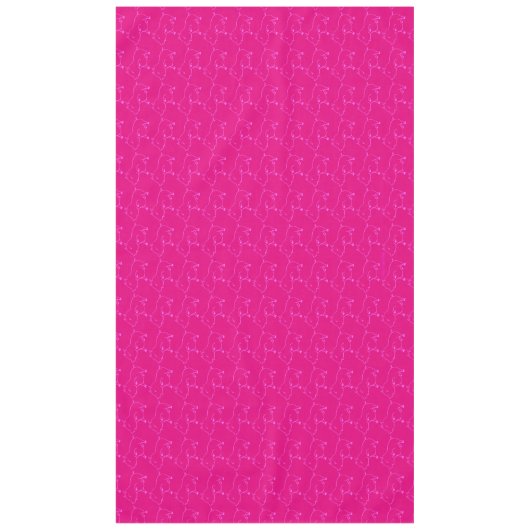 Niedliches Schweine, Oink! Ok! Tischdecke (Vorderseite)