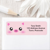 Niedliches Schweinefass - Kawaii-Minimalismus (Insitu)