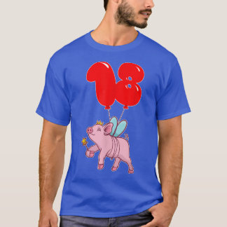 Niedliches Schweinefleisch18. GeburtstagKinder Bal T-Shirt