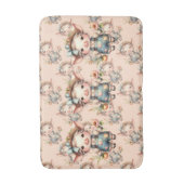 Niedliches Schweinefleisch aus landwirtschaftliche Badematte (Vorderseite Vertikal)