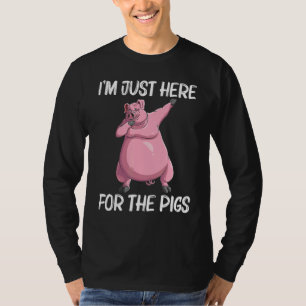 Niedliches Schweinefleisch für Männer Tierfutter T-Shirt
