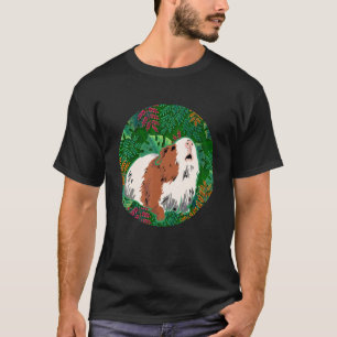 Niedliches Schweinefleisch, grafische Guinea Schwe T-Shirt