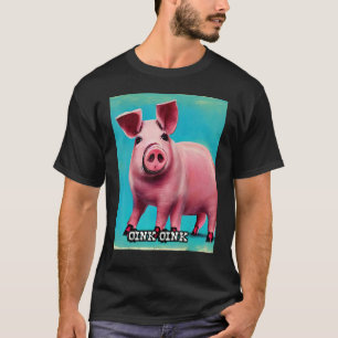 Niedliches Schweinefleisch Oink Oink_10 T-Shirt