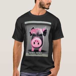 Niedliches Schweinefleisch Oink Oink 42 T-Shirt