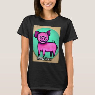 Niedliches Schweinefleisch Oink Oink 44 T-Shirt