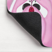 Niedliches Schweinefleisch und schöne Freunde Mousepad (Ecke)