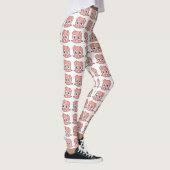 Niedliches Schweineklima Leggings (Rechts)