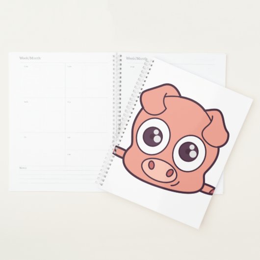 Niedliches Schweineklima Planer (Anzeige)