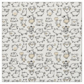 Niedliches Schweinepapier Stoff (Muster)