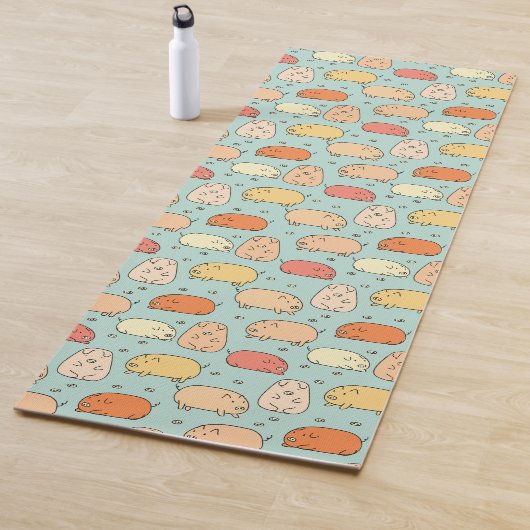Niedliches Schweineprint Yogamatte (Beispiel)