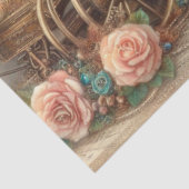 Niedliches Schweinewasser Viktorianische Steamputi Seidenpapier (Ausschnitt)