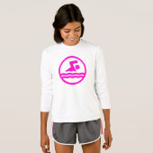 Niedliches Schwimmen und Tauchen T-Shirt (Vorne ganz)