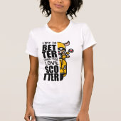 Niedliches Scooter-Goat-Design T-Shirt