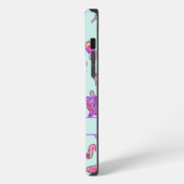 Niedliches Sea Life Muster Kids Name iPhone Case iPhone Hülle (Linke Seite)