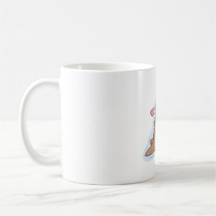 Niedliches Sea Otter Gamer Chilling mit Spielekons Kaffeetasse