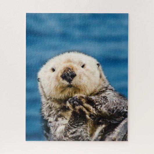 Niedliches Sea Otter-Puzzle Puzzle (Vertikal)