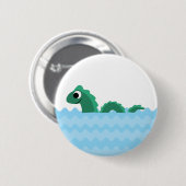 Niedliches Seemonster Button (Vorne & Hinten)