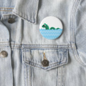 Niedliches Seemonster Button (Beispiel)
