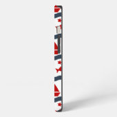 Niedliches Seemuster iPhone Hülle (Linke Seite)