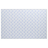 Niedliches Seepferd Blaues Lila Muster Stoff (Fat Quarter (45,7 x 55,9 cm))