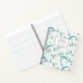 Niedliches Seepferd "Blaues Meer" Meerestiere Delp Notizblock (Innenseite)