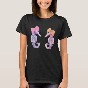 Niedliches Seepferd Meereslebewesen T-Shirt