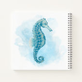 Niedliches Seepferd Notizblock (Rückseite)
