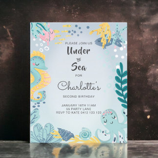 NIEDLICHES Seepferd "Unter dem Meer"