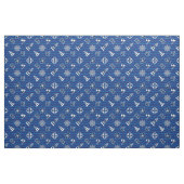 Niedliches Seewellen-Muster Stoff (Fat Quarter (45,7 x 55,9 cm))