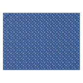 Niedliches Seewellen-Muster Tischdecke (Vorderseite (Horizontal))