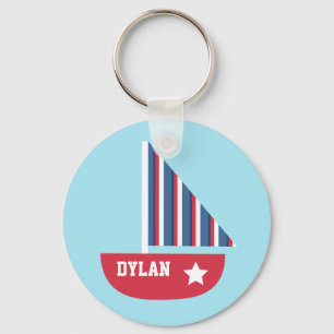 Niedliches Segelboot Nautic für kleine Segler Schlüsselanhänger