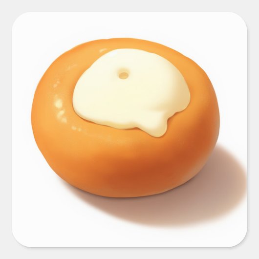 Niedliches Serendesign Quadratischer Aufkleber (Vorderseite)