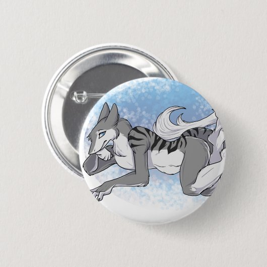 Niedliches Sergal Button (Vorne & Hinten)