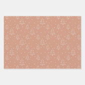 Niedliches Set der modernen Weihnachtsfeier Geschenkpapier Set (Vorderseite 2)