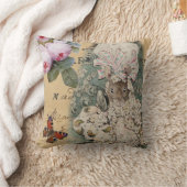 Niedliches Shabby Chic Marie Antoinette Maus Kinde Kissen (Decke)