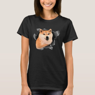Niedliches Shiba Inu Torn Cloth - Shiba Inu Lover  T-Shirt
