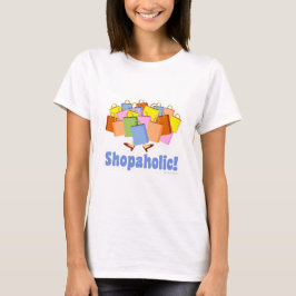 Niedliches Shopaholisches Sprichwort T-Shirt