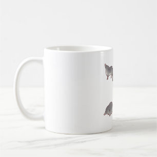 Niedliches Shrew � Süße Tier Art Kaffeetasse